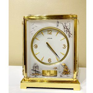 Very Rare Jaeger LeCoultre Mid Century Marina Atmos Clock